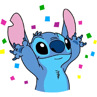 Стикер Стич @Nyasticks - 9