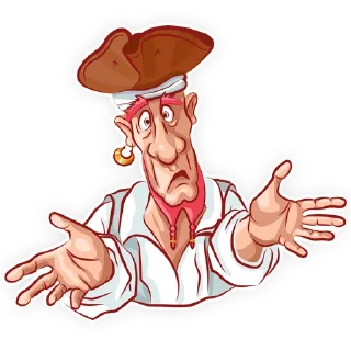 Стикер Пират @StickerEdit_bot - 3