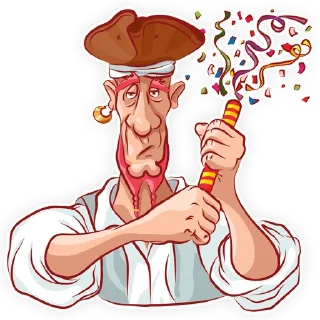 Стикер Пират @StickerEdit_bot - 6