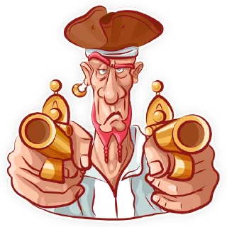 Стикер Пират @StickerEdit_bot - 4