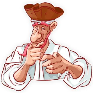 Стикер Пират @StickerEdit_bot - 1