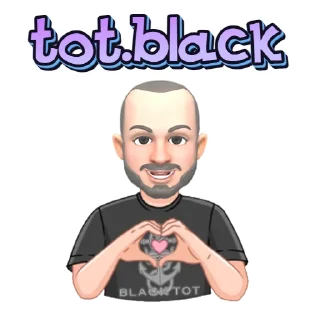 Стикер ToT.Black.Stickers - 1