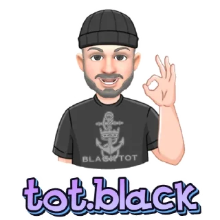 Стикер ToT.Black.Stickers - 9