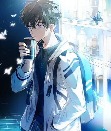 Sticker Anime boy @Sticker_Mania_Channel - 10