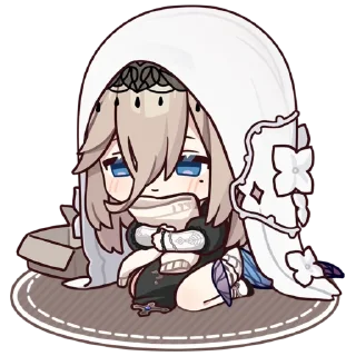 Sticker Забегаловка со сливами!•Honkai Impact 3rd•Стикеры - 2