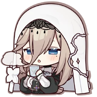 Sticker Забегаловка со сливами!•Honkai Impact 3rd•Стикеры - 6