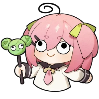 Sticker Забегаловка со сливами!•Honkai Impact 3rd•Стикеры - 1