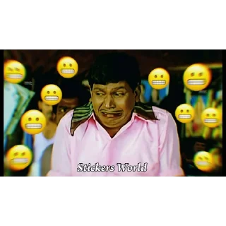 Sticker @stickersworld_offl Vadivelu Stickers - 0