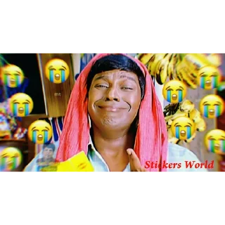 Sticker @stickersworld_offl Vadivelu Stickers - 1