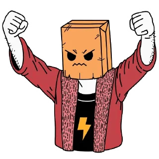 Sticker Двач (@dvachannel) - 2