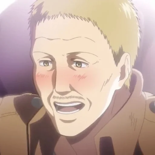 anime cartoon human face