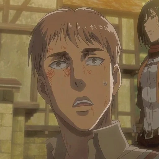 anime cartoon human face