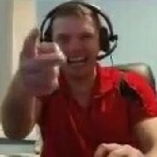 person headphones human face