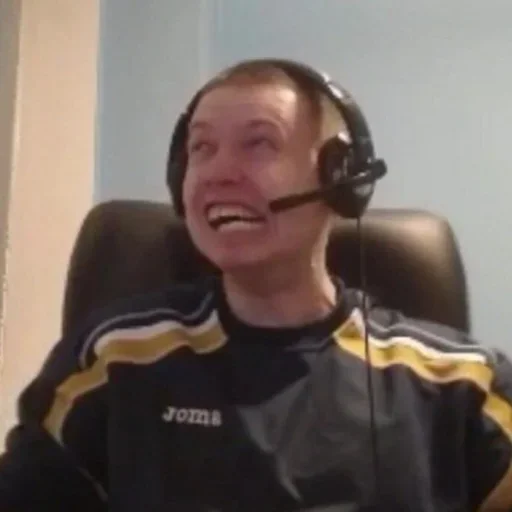 person headphones indoor