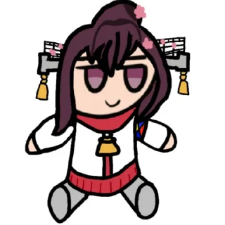 Стикер Стики Ямато @Yamete_Kudasai_MW - 9