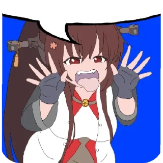 Стикер Стики Ямато @Yamete_Kudasai_MW - 5