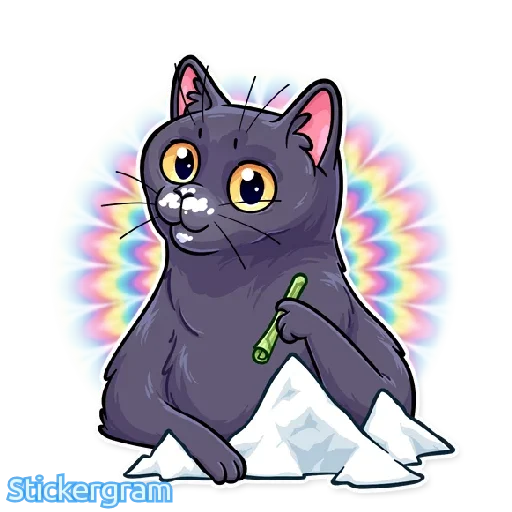 кошка животное мультфильм