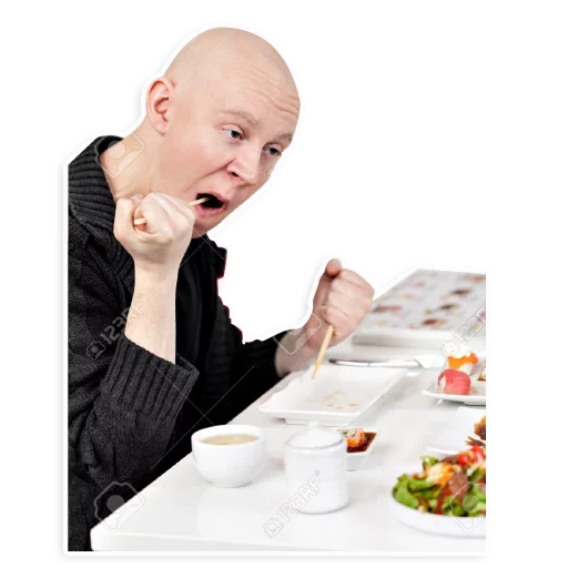 person human face tableware