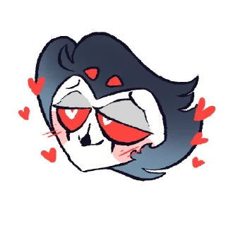 Sticker Stolas Cursed Emojis - 4