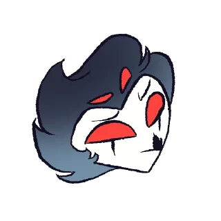 Sticker Stolas Cursed Emojis - 2