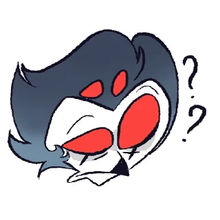 Sticker Stolas Cursed Emojis - 3