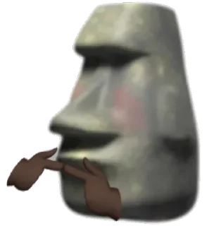 Стикер Камень - @Tg_stickersu - 11