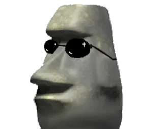 Стикер Камень - @Tg_stickersu - 10