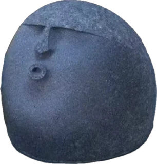 Стикер Камень делает ууу - 3