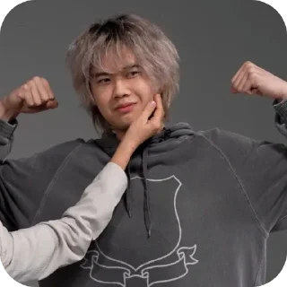 person human face clothing