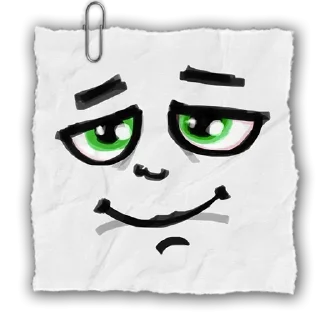 Sticker Strange Kvadrat @stickersb2b - 11