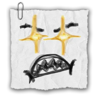 Sticker Strange Kvadrat @stickersb2b - 7