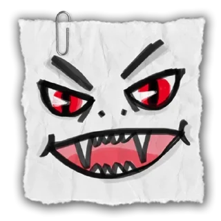 Sticker Strange Kvadrat @stickersb2b - 2