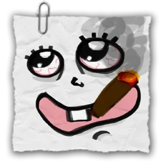 Sticker Strange Kvadrat @stickersb2b - 3