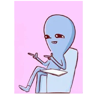 Sticker Странная планета | @ll1k4 - 1