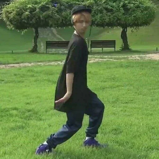 трава Человек обувь