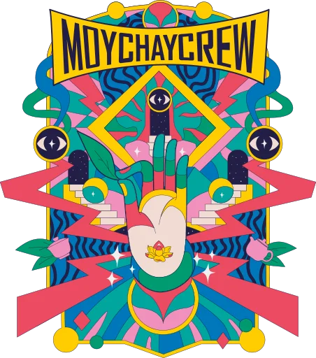 Стикер Street tea punk - 11