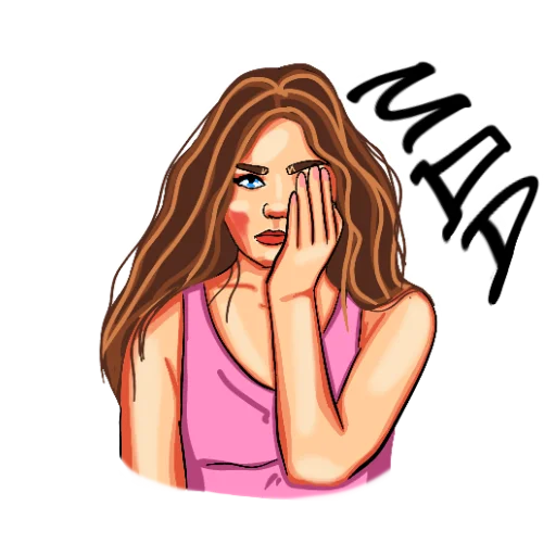 человеческое лицо рисование женщина