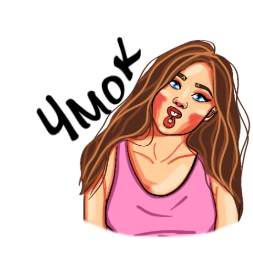 человеческое лицо иллюстрация женщина