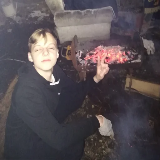 person human face clothing