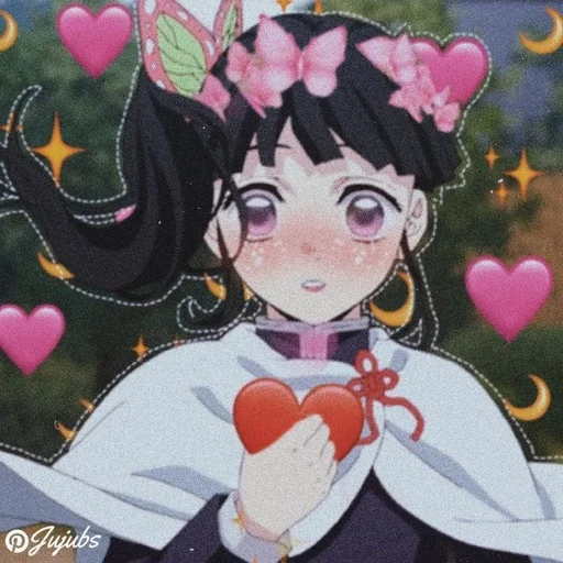 Стикер Танджиро и Канао 1 :: @fStikBot - 11