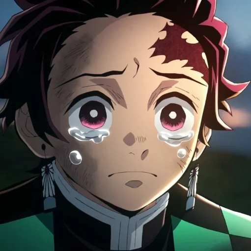 Стикер Танджиро и Канао 1 :: @fStikBot - 6