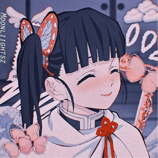 Стикер Танджиро и Канао 1 :: @fStikBot - 1