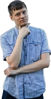 Стикер Димк хрю-хрю - 6