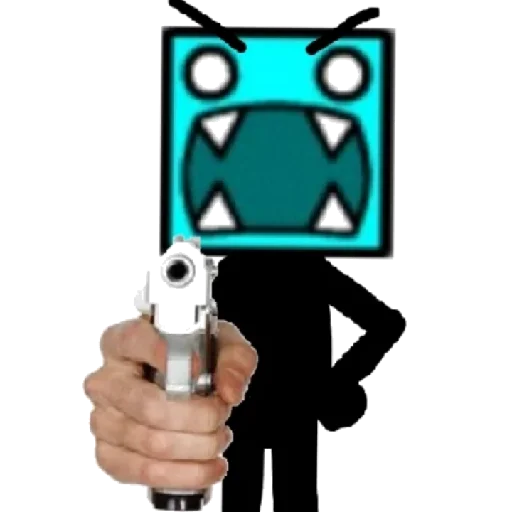 Sticker Peдкостныe долбоeбы - 9