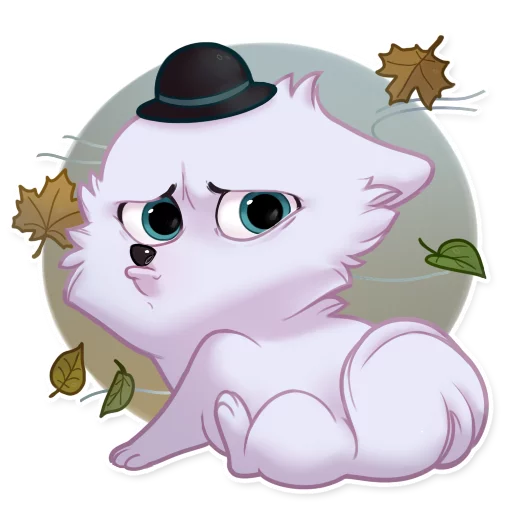 клипарт кошка иллюстрация