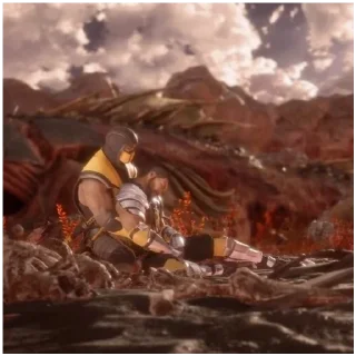 Sticker Sub-zero|Scorpion - 5