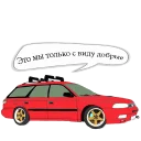 Стикер Subaru - 4