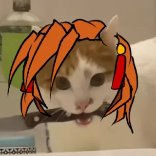 Стикер Мао пусти в копилку - 10