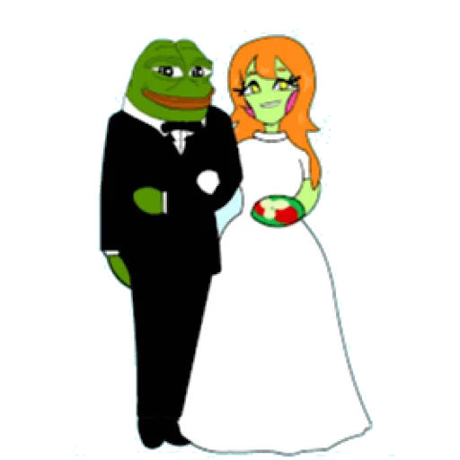 wedding dress drawing bride