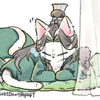 Sticker Шень Цзю @craaaaab_stiiiick . - 4